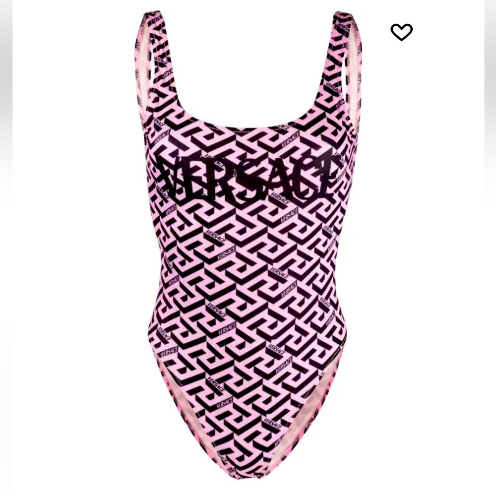 Versace geometric-print swimsuit 100% Authentic
